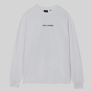Daily Paper White Linton Long-Sleeve Tee